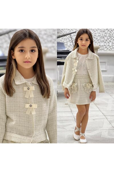 ALPİDS 3-ЧАСТЕН ДЕВОЧЕСКИ КОМПЛЕКТ ОТ ШИФОН