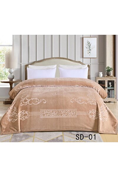 Levore Soft textured embossed blanket, double size, winter, 6 kg, size 200*240cm