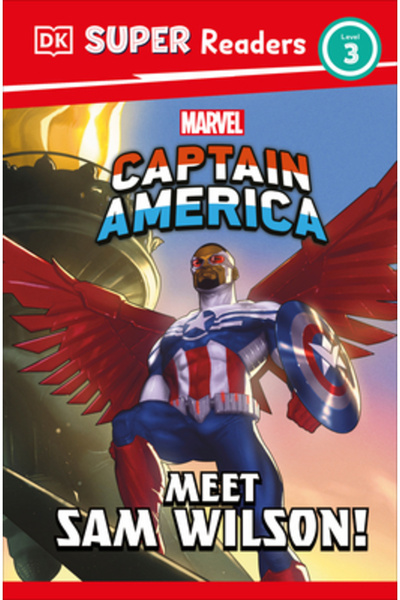 Dk Pub DK Super Cititori Nivelul 3 Marvel Căpitanul America Faceți cunoștință...