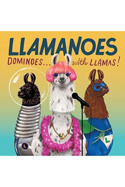 Chronicle Books Llamanoes: Domino. . . cu Llamas!