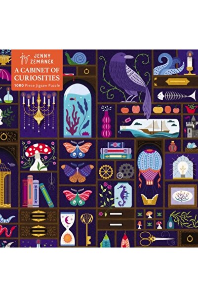 Flame Tree Pub Puzzle pentru adulți: Jenny Zemanek: Un cabinet de curiozități...