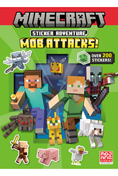 Random House Aventură cu abțibilduri Minecraft: Atacuri ale gloatei! (Minecraft)