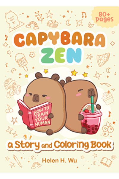 Yeehoo Pr Capibara Zen: O poveste și o carte de colorat
