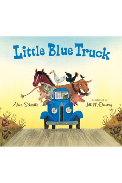 Houghton Mifflin Carte cu carton pentru tură Little Blue Truck