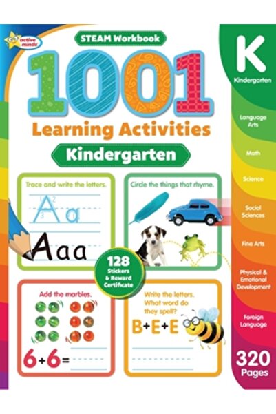 Sequoia Childrens Pub Caiet de lucru Steam pentru grădiniță 1001