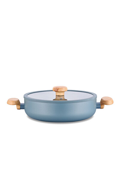 KORKMAZ Mia Sera Minta 28x7,5 cm Kısa Tencere A3839