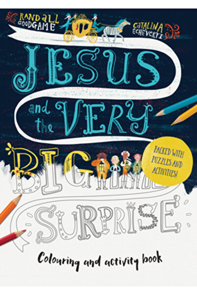Good Book Co Carte de activități Isus și marea surpriză: Plină de puzzle-uri ...