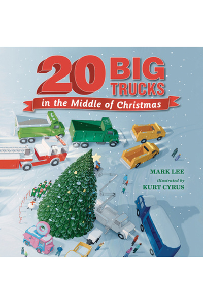 Candlewick Books Douăzeci de camioane mari în mijlocul Crăciunului