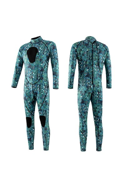 Choice XL Camouflage Green 3mm Spearfishing Wetsuits Neoprene Suits Fishing D...