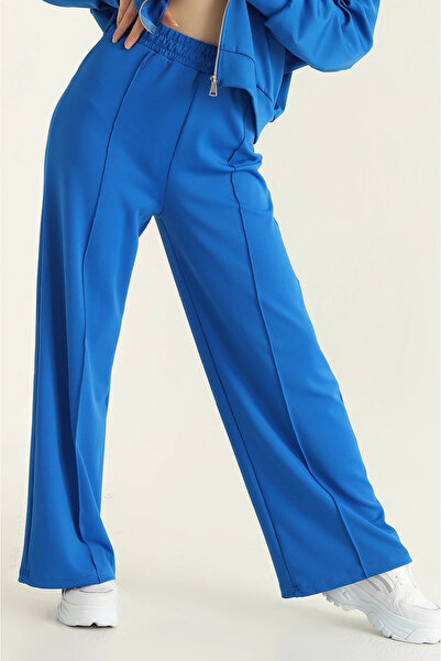 My Blog Pantaloni albastru din neopren - 50690