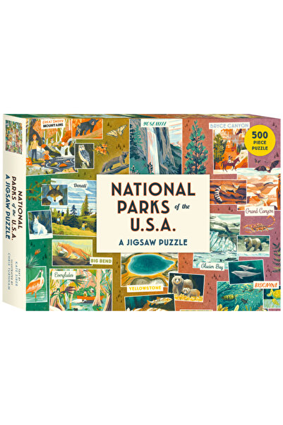KADDO Parcurile Naționale din SUA, un puzzle: Puzzle de 500 de piese