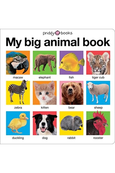 Priddy Books Cartea mea cu animale mari