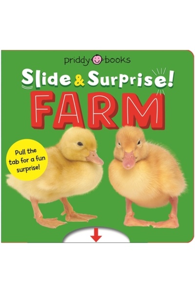Priddy Books Fermă cu glisare și surpriză!