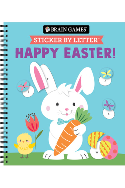 Pubn Intl Jocuri Creiale - Autocolant pe Literă - Paște Fericit!