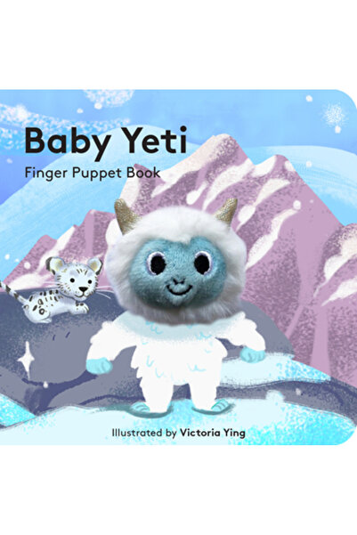 Chronicle Books Bebeluș Yeti: Carte cu păpuși de deget