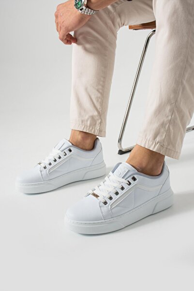 L.A Polo White Casual Men's Sneaker