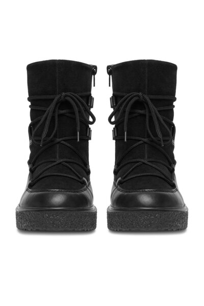 Rieker cizme de zăpadă pentru femei negre CEO-Y0051-00