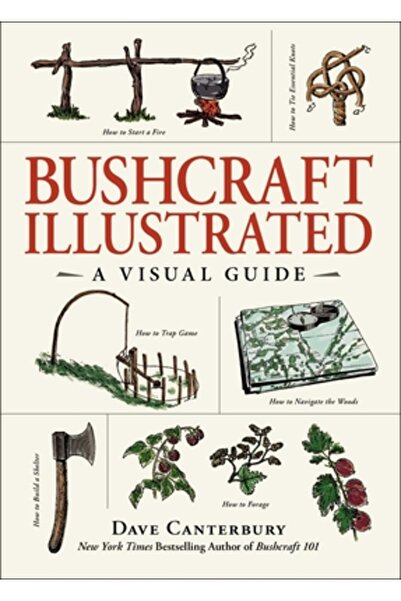 Adams Pub Bushcraft ilustrat: un ghid vizual