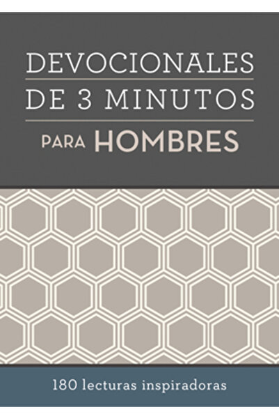 Barbour Publ Inc Devocionales de 3 Minutos Para Hombres: 180 Lecturas Inspira...