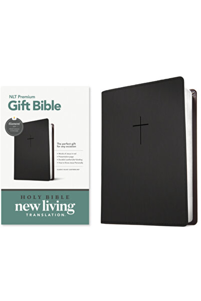 Tyndale House Publ Biblia cadou premium NLT, cu filament (imprimată din piele...