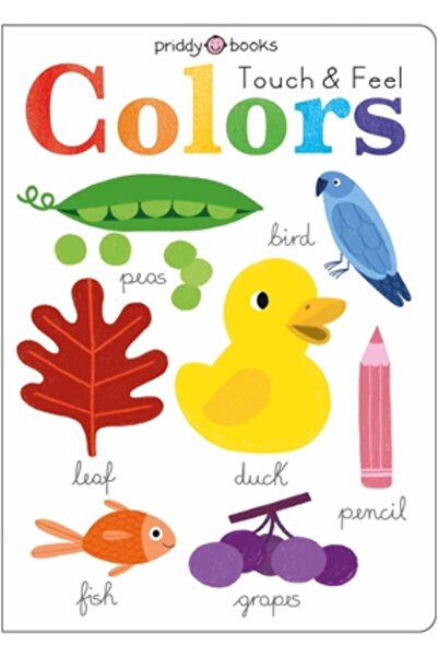 Priddy Books Învață și explorează: Atinge și simte culorile