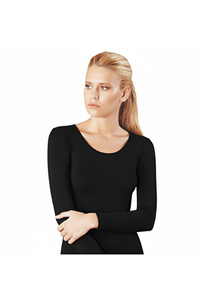 Lonca Tekstil Women's long sleeve bodysuit