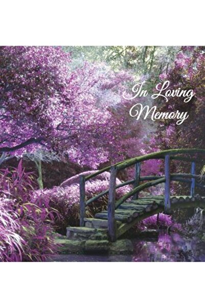 INDEPENDENT CAT Carte de oaspeți funerară „În memoria iubitoare”, Carte de oa...