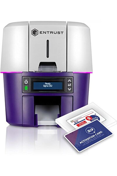 2ID طابعة بطاقات الهوية Entrust Sigma DS2 ثنائية الاتجاه