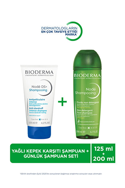 Bioderma Node Ds+ Cream Shampoo 125 ml + Node Fluid Shampoo 200 ml