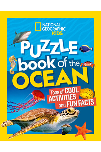 Natl Geographic Soc Cartea puzzle pentru copii National Geographic despre ocean