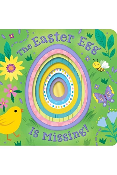 Houghton Mifflin The Easter Egg Is Missing! (Board Book with Cut-Out Reveals)