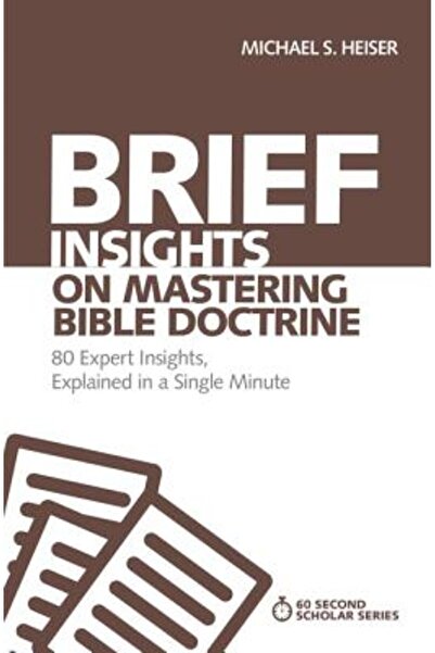 Zondervan Pub House Scurte perspective asupra stăpânirii doctrinei biblice: 8...