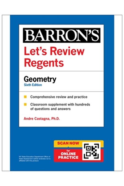 Barrons Education Series Let's Review Regents: Geometry, Sixth Edition