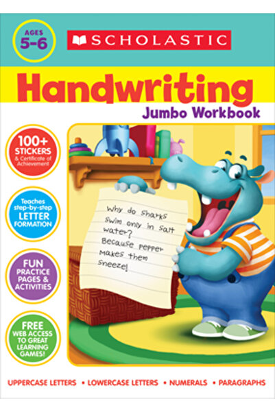 Scholastic Teaching Res Caiet de lucru Jumbo pentru scrierea de mână Scholastic