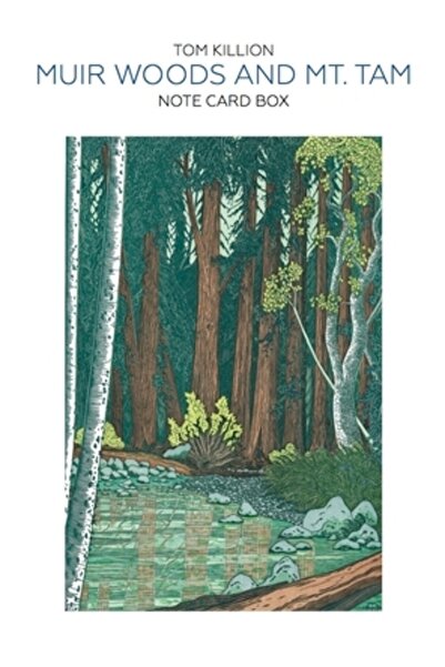 Heyday Books Cutie cu cartonașe Muir Woods și Mt. Tam