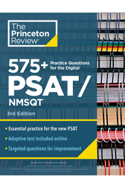 Princeton Review Peste 575 de întrebări de practică pentru PSAT-ul digital, e...