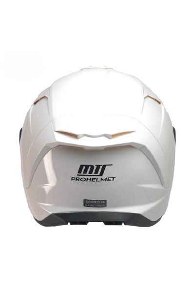 MTS X-340 FULL FACE GÜNEŞ VİZÖRLÜ KASK (BEYAZ)