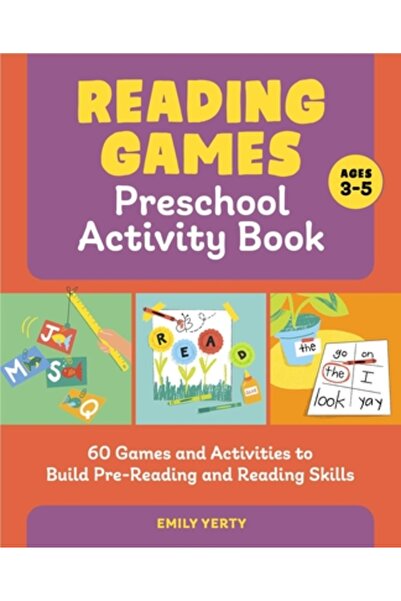 Rockridge Pr Jocuri de lectură - Caiet de activități pentru preșcolari: 60 de...