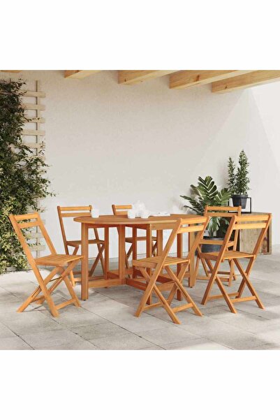 vidaxl Garden Table 130x90x72 cm Solid Acacia Wood
