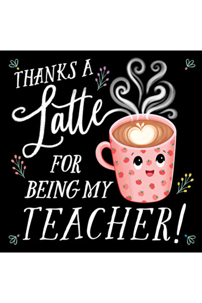 Sourcebooks Wonderland Mulțumesc, Latte, că mi-ai fost profesor!