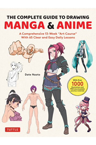 Tuttle Pub Ghidul complet pentru începători în desenarea manga și anime: Un c...