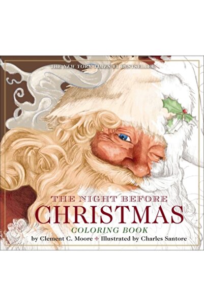 Applesauce Pr The Night Before Christmas Coloring Book