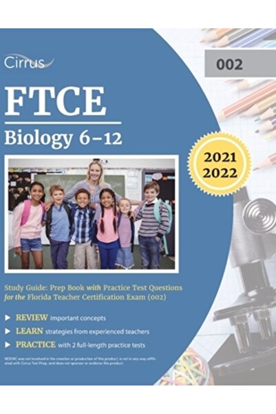 Trivium Test Prep Ghid de studiu FTCE Biologie 6-12: Caiet pregătitor cu într...