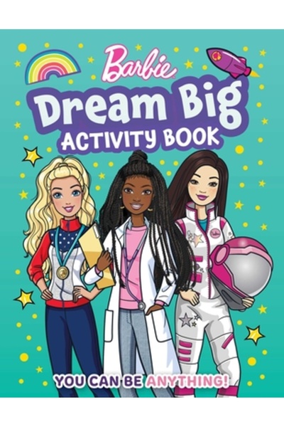 Little Bee Books Carte de activități Barbie Visează la scară largă
