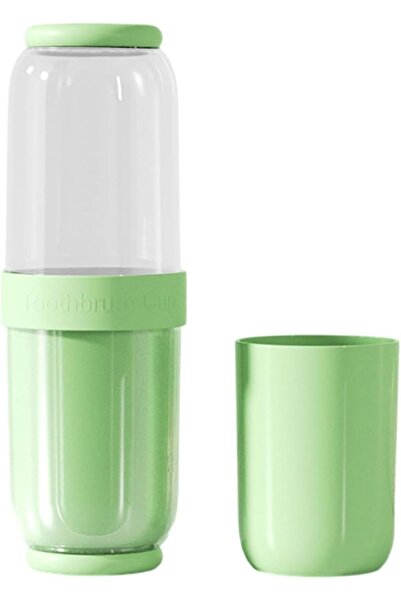 Arabest Travel Toothbrush Storage Cup, 3-Cup Set, Portable Oral Care Organize...