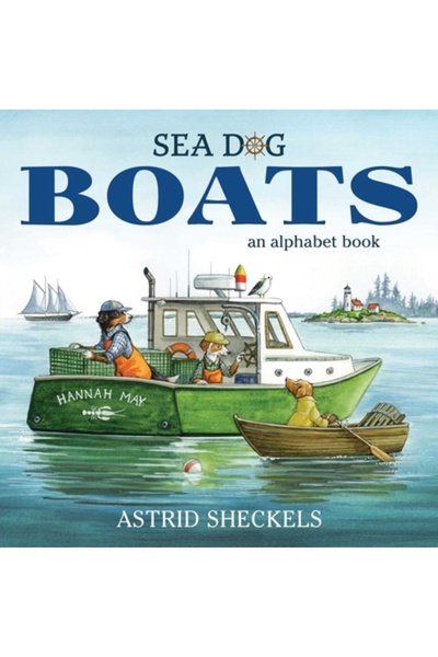Down East Books Bărci Sea Dog: O carte cu alfabet