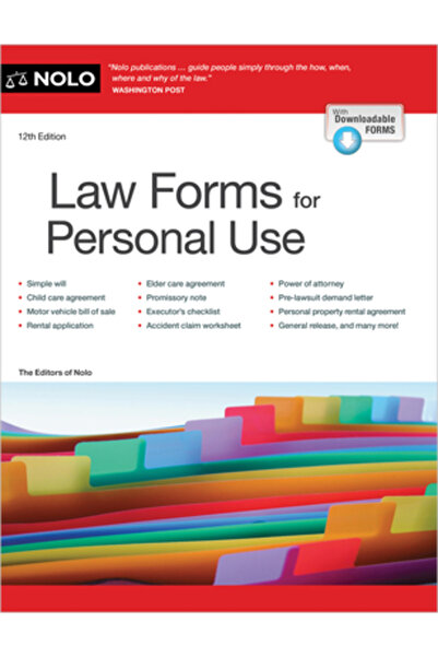 Nolo Pr 101 Formulare juridice pentru uz personal