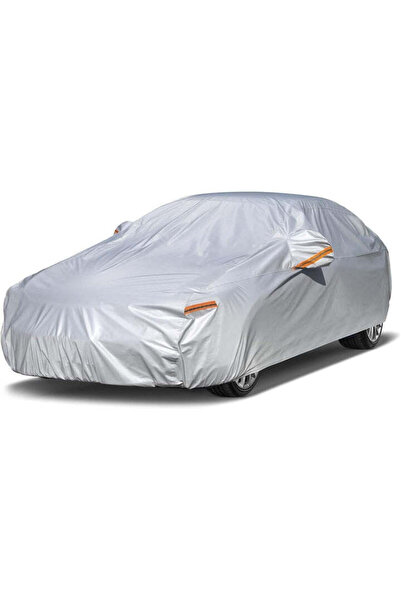 ThermoPro Auto Protect Master 3XL+ Tarpaulin, Zipper, 100% Waterproof, 508 x 178 x 120, Silver