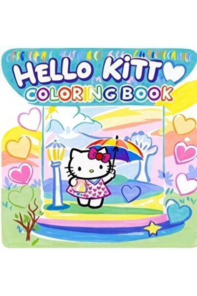INDEPENDENT CAT Carte de colorat Hello Kitty: Descoperă peste 40 de pagini de...