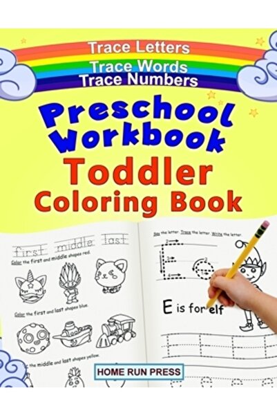 INDEPENDENT CAT Caiet de lucru pentru preșcolari, carte de colorat pentru cop...